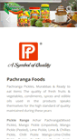 Mobile Screenshot of pachrangafoods.com
